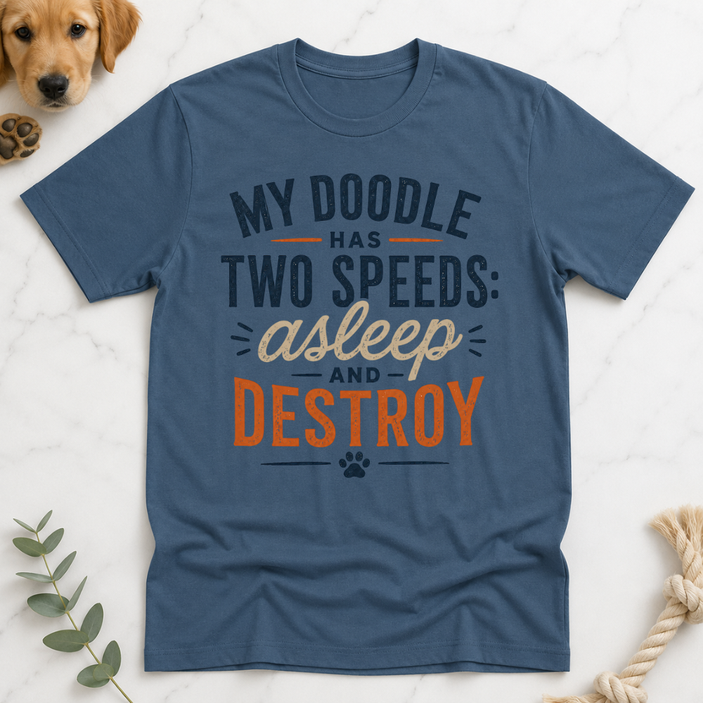 My Doodle has Two Speeds T-Shirt