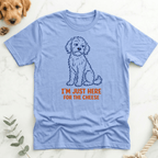 Just Here for the Cheese T-Shirt - Doodle Brothers Co