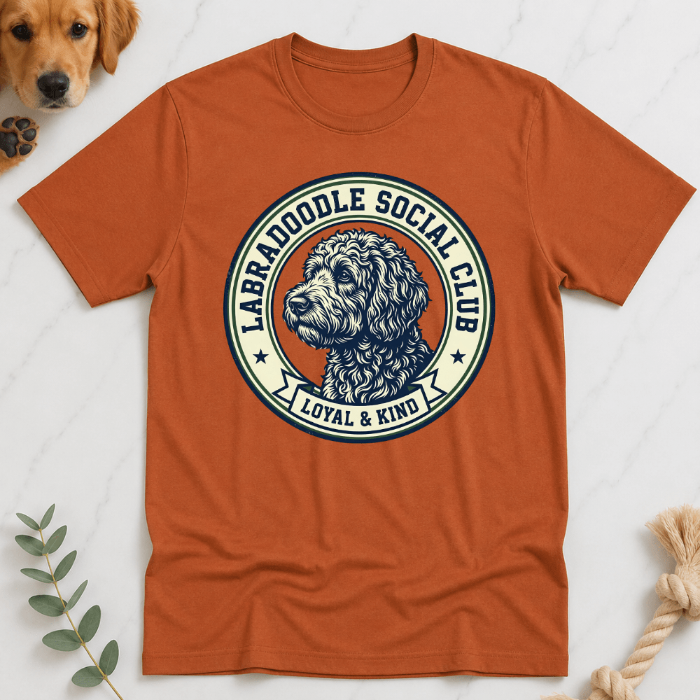 Labradoodle Social Club T-Shirt - Doodle Brothers Co