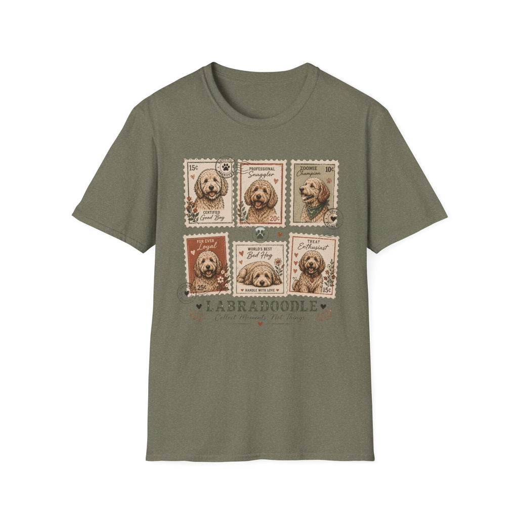 Moments Not Things Labradoodle T-Shirt - Doodle Brothers Co