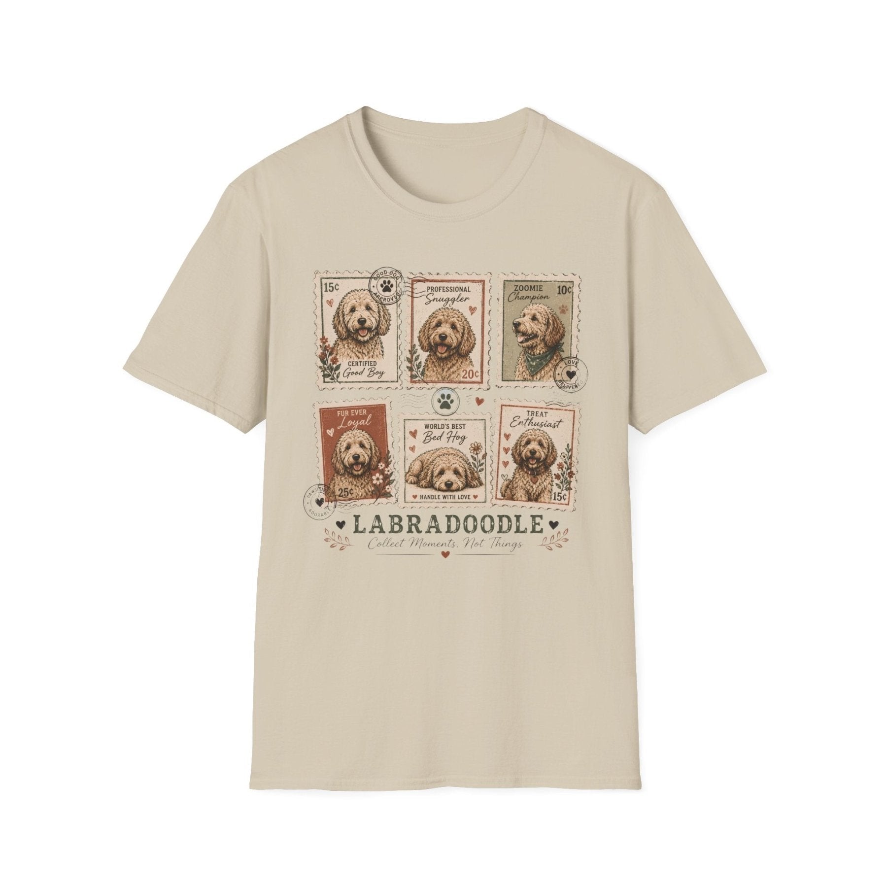 Moments Not Things Labradoodle T-Shirt - Doodle Brothers Co