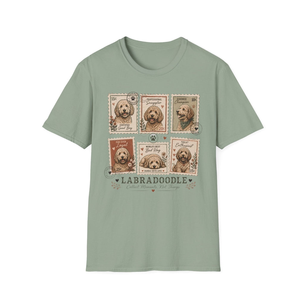 Moments Not Things Labradoodle T-Shirt - Doodle Brothers Co