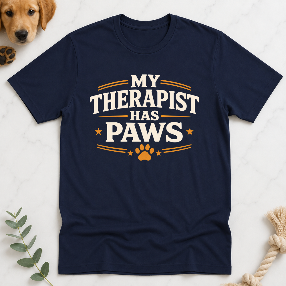 My Therapist Has Paws T-Shirt