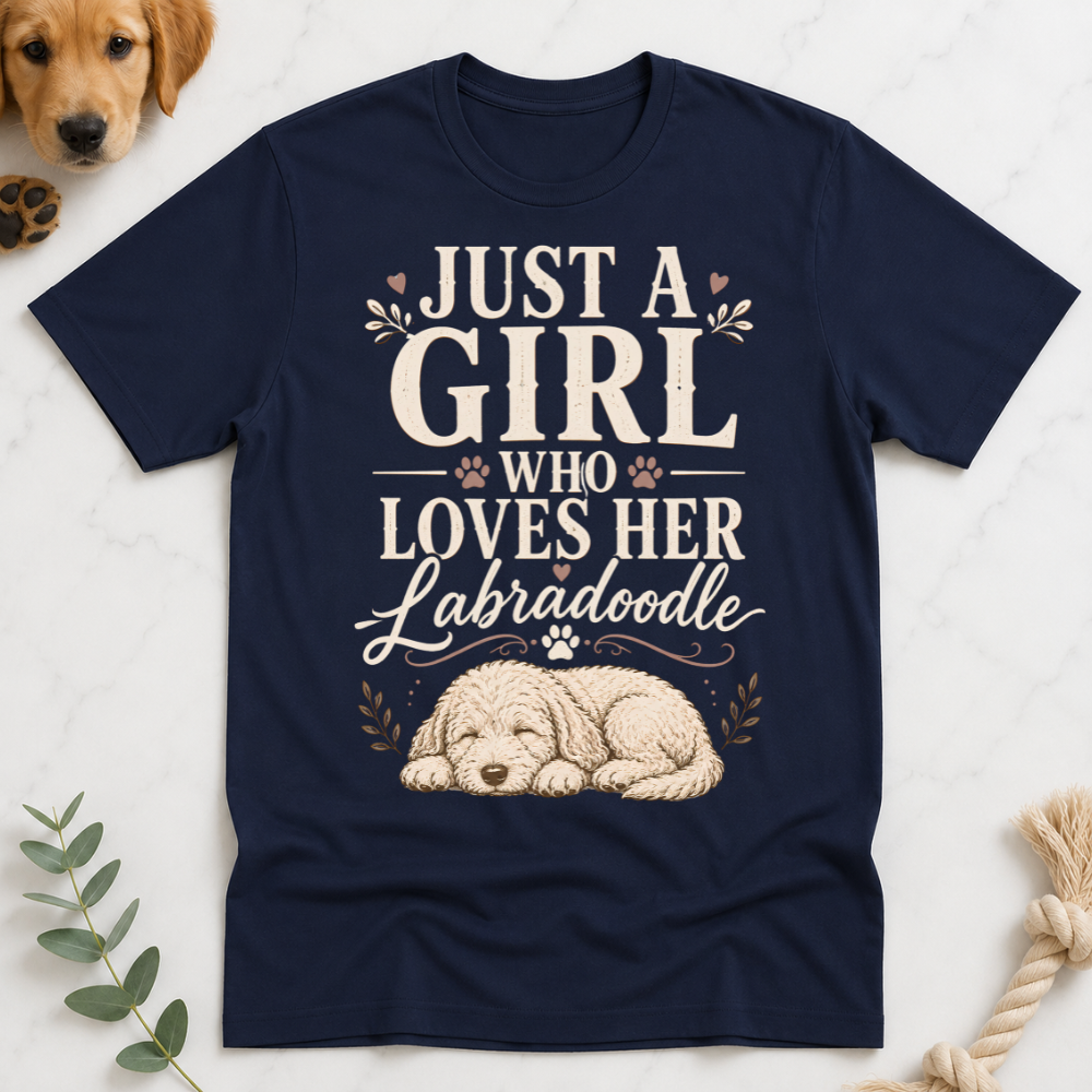 Just a Girl Who Loves Her Doodle T-Shirt