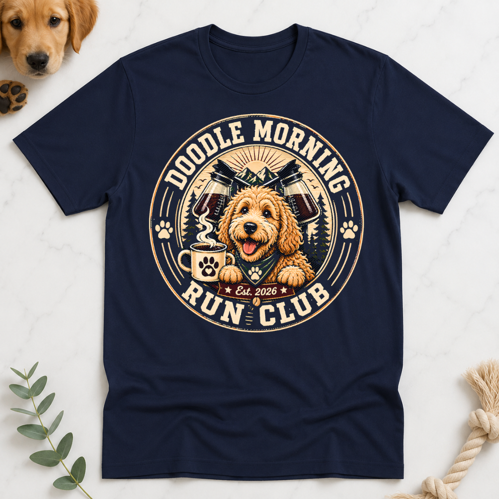 Doodle Morning Run Club T-Shirt