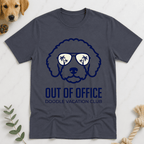 Out of Office Doodle Vacation Club T-Shirt - Doodle Brothers Co
