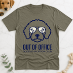 Out of Office Doodle Vacation Club T-Shirt - Doodle Brothers Co