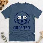 Out of Office Doodle Vacation Club T-Shirt - Doodle Brothers Co