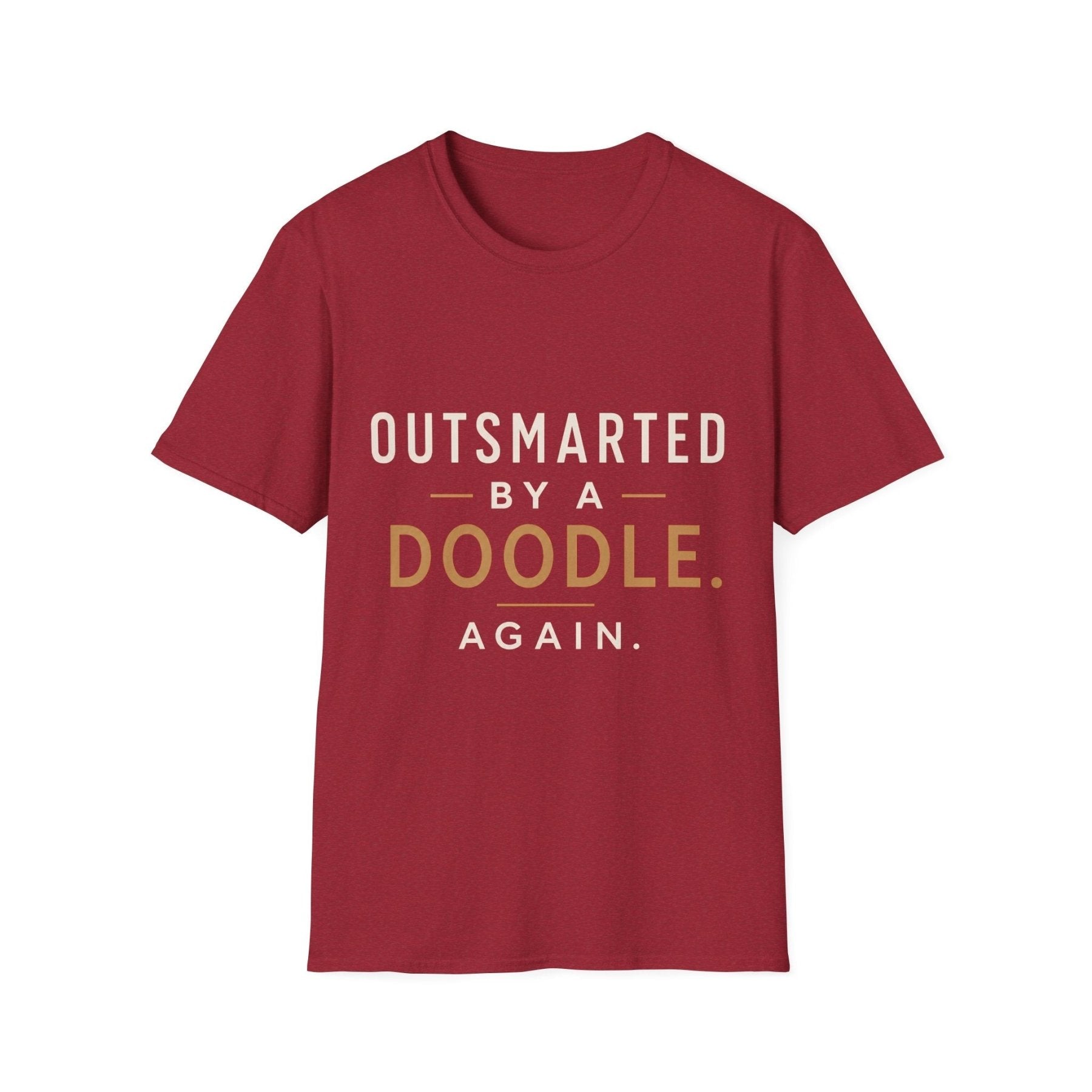 Outsmarted by a Doodle T-Shirt - Doodle Brothers Co