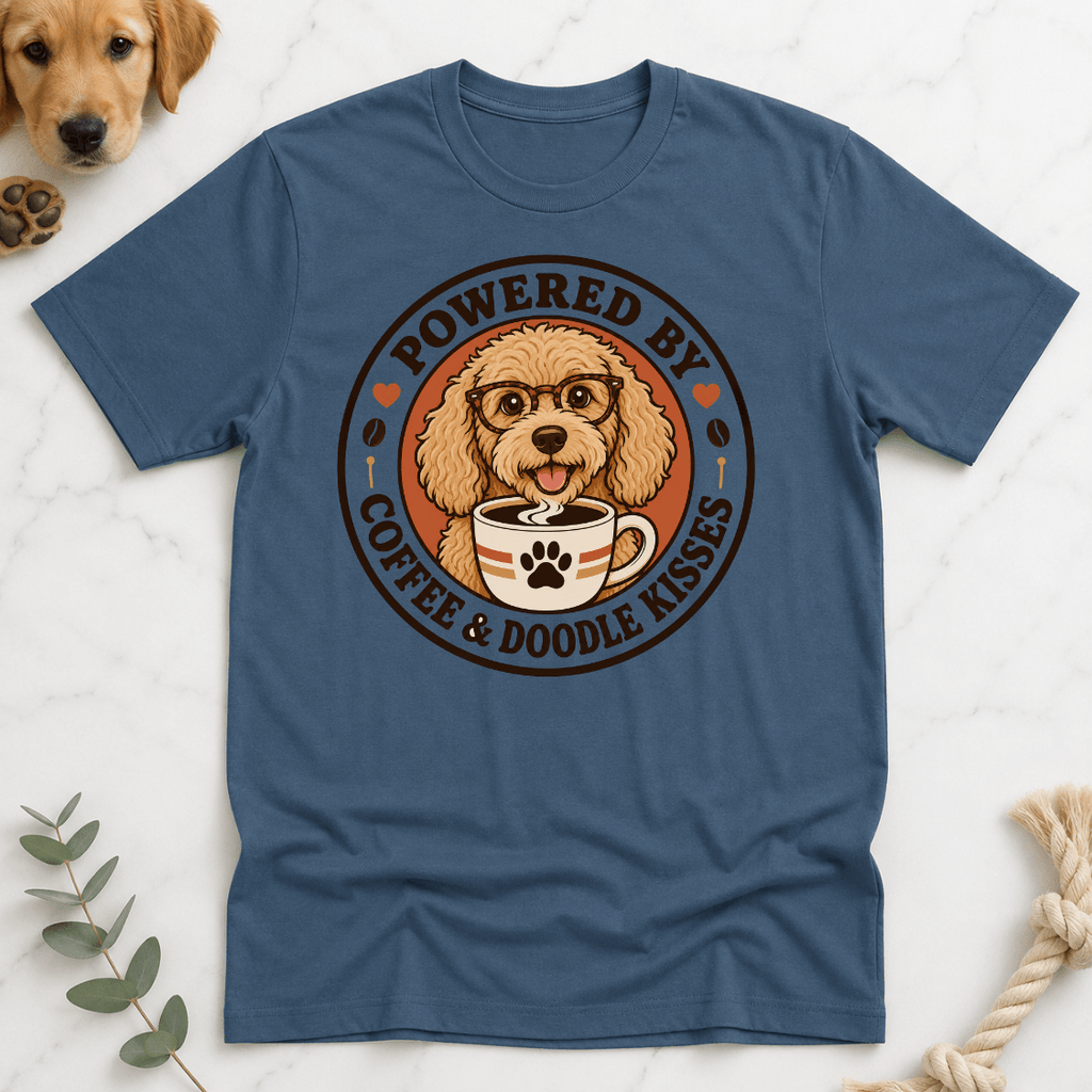 Powered by Coffee and Doodle Kisses - Doodle Brothers Co
