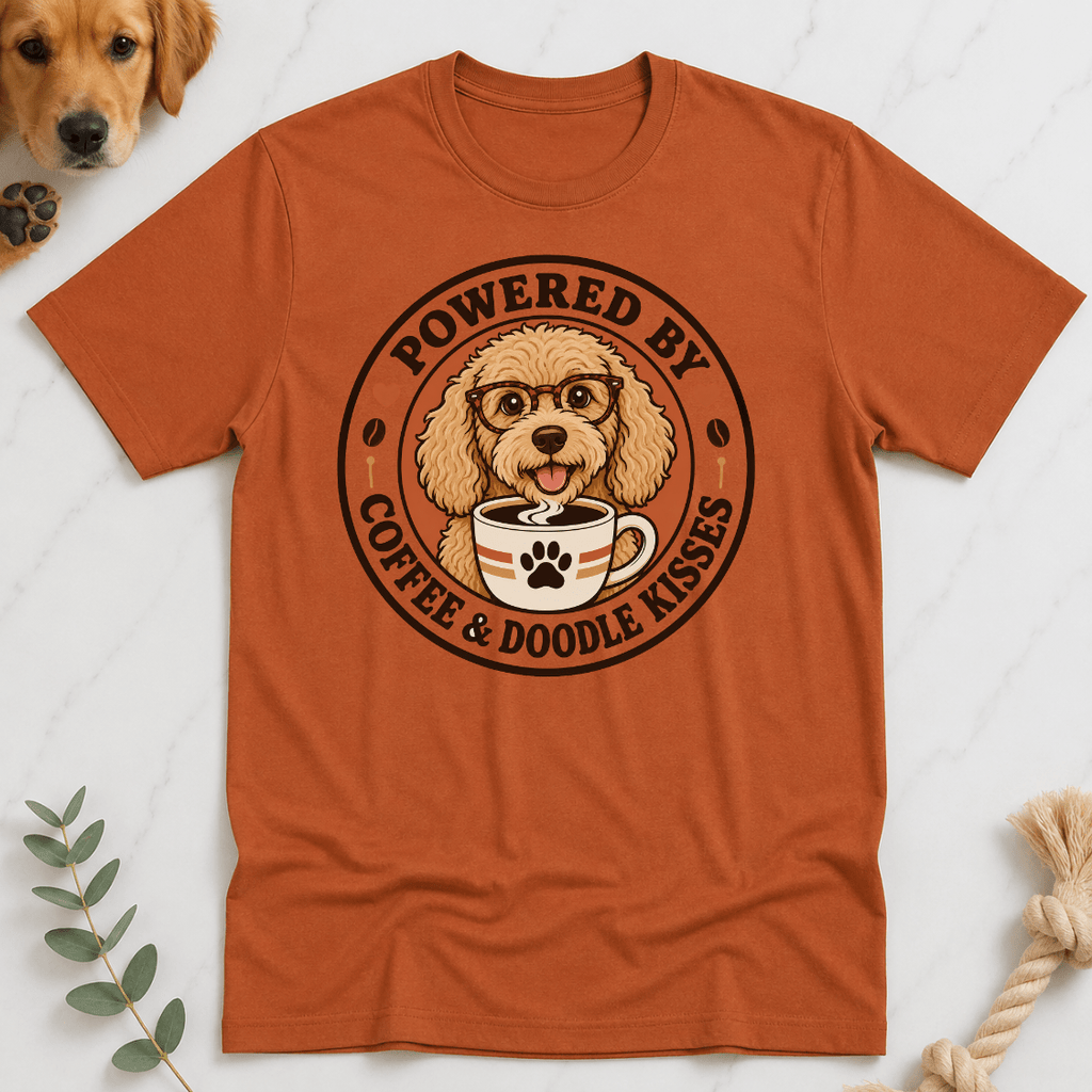 Powered by Coffee and Doodle Kisses - Doodle Brothers Co