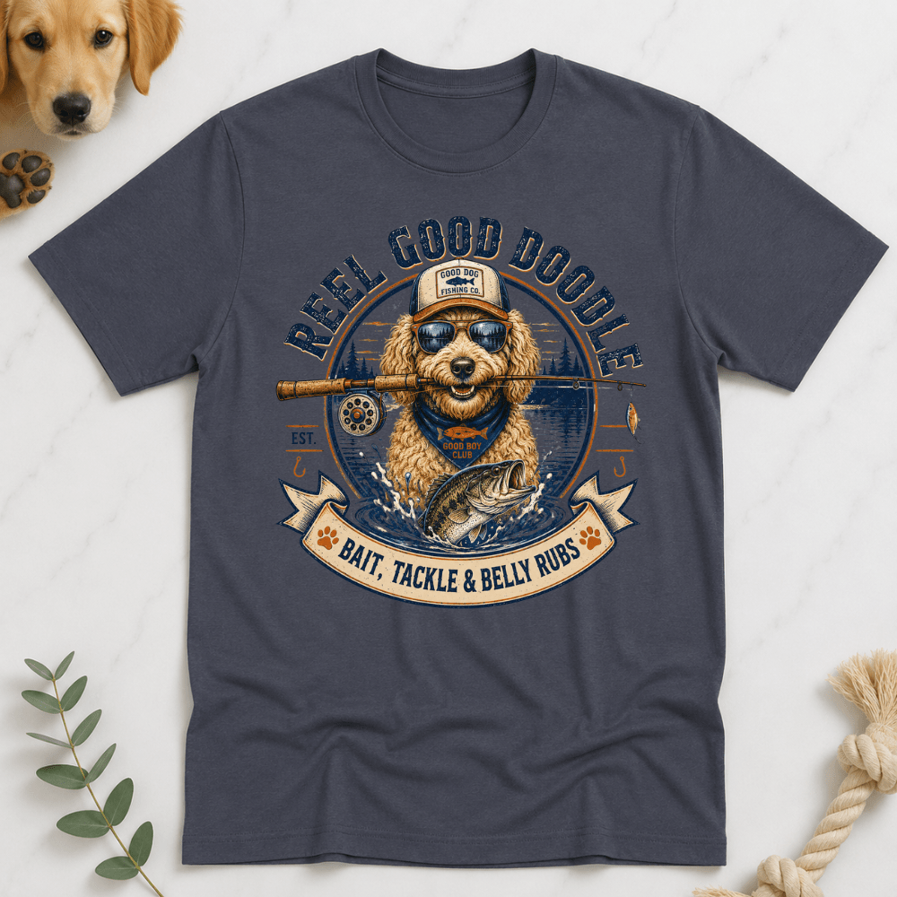 Reel Good Doodle T-Shirt - Doodle Brothers Co