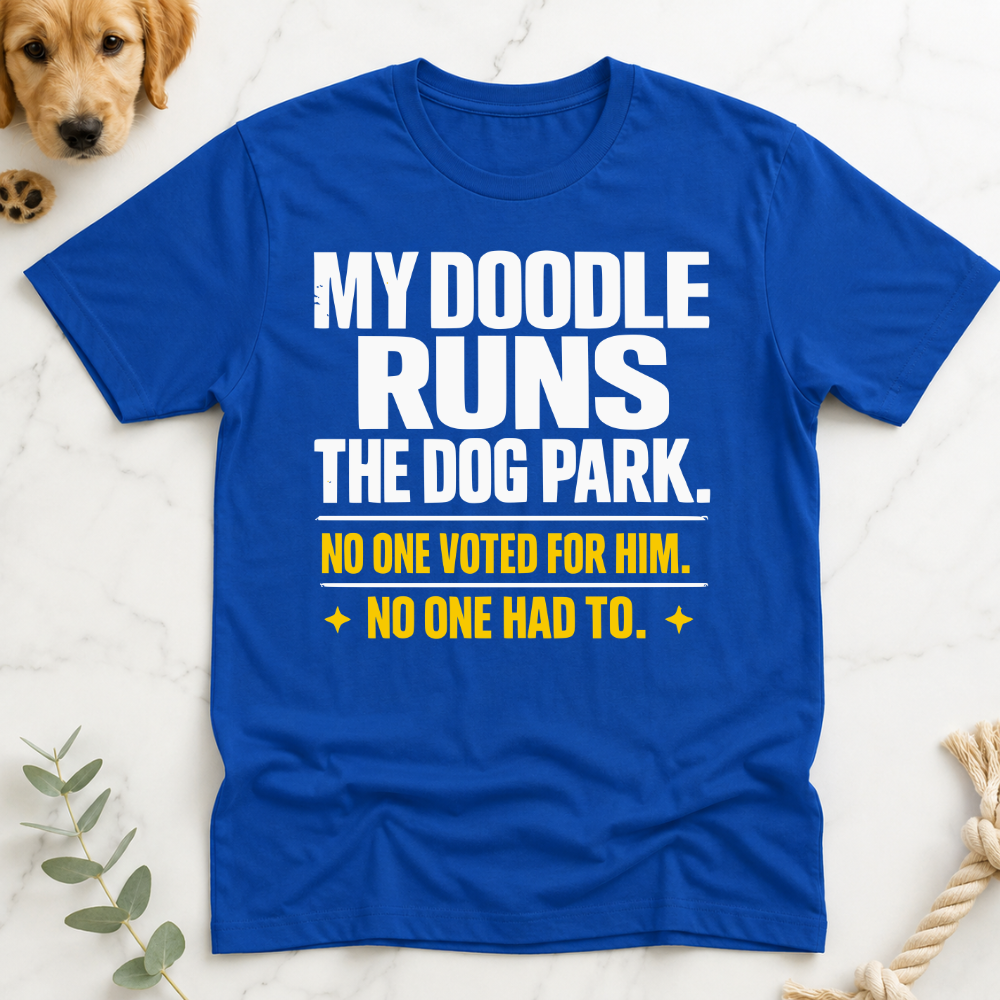 My Doodle Runs the Dog Park T-Shirt