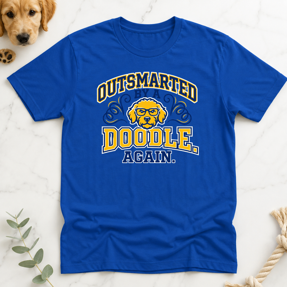 Outsmarted by a Doodle Again T-Shirt