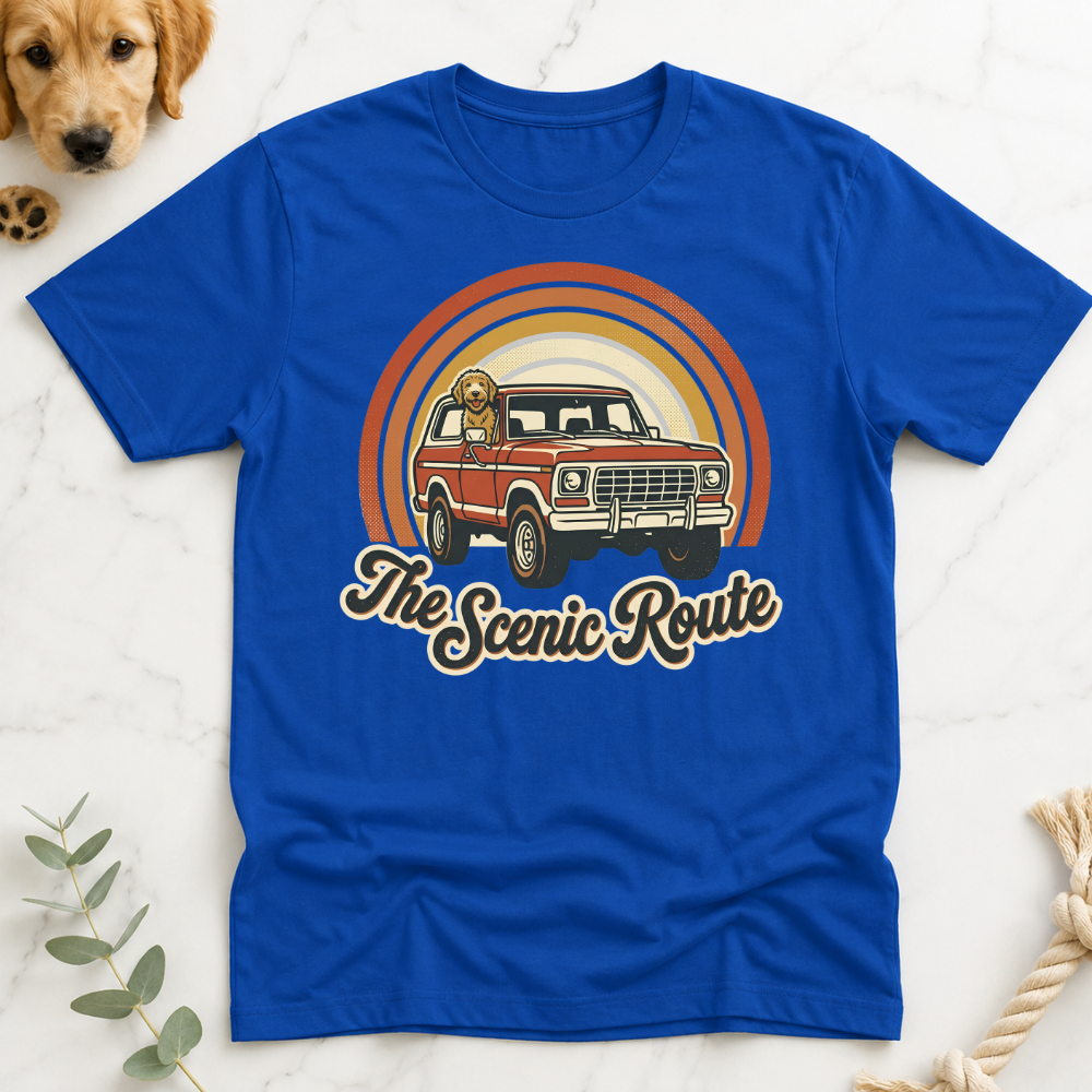 The Scenic Route Labradoodle Tshirt