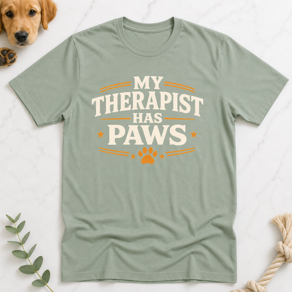 My Therapist Has Paws T-Shirt