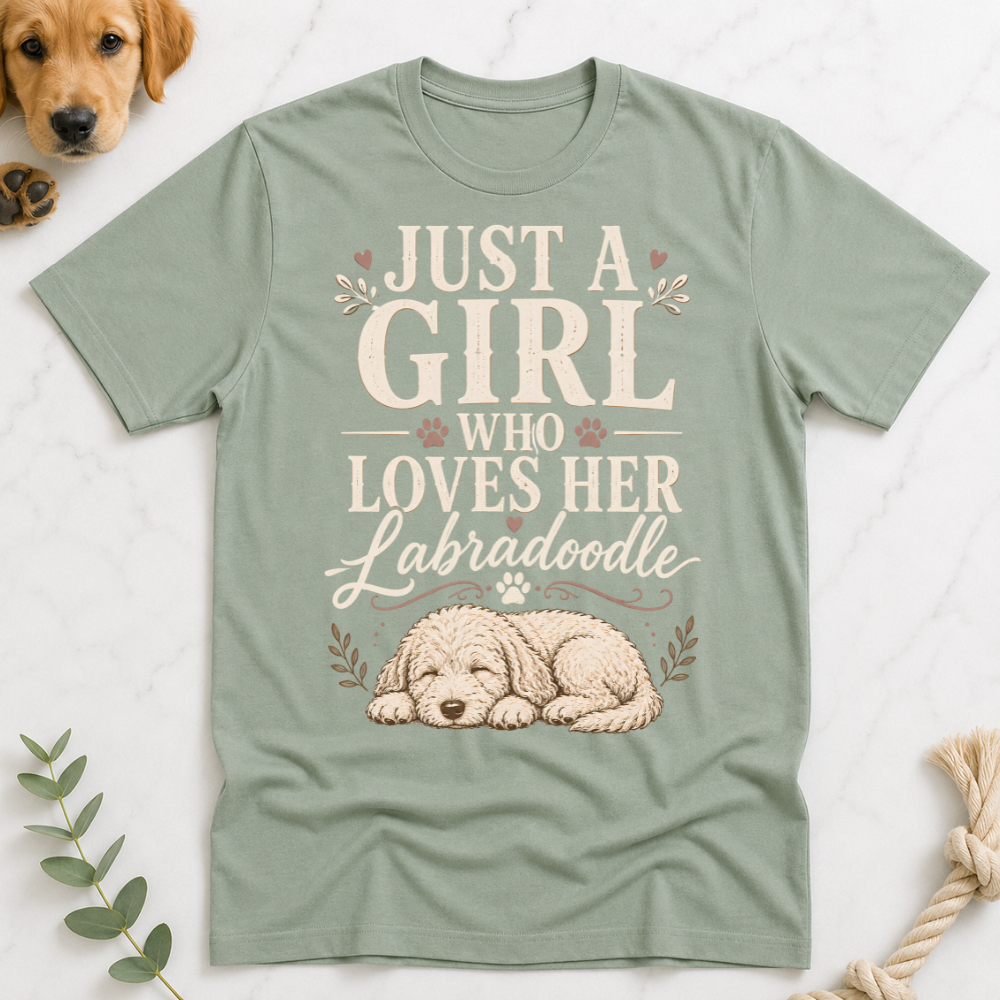Just a Girl Who Loves Her Doodle T-Shirt