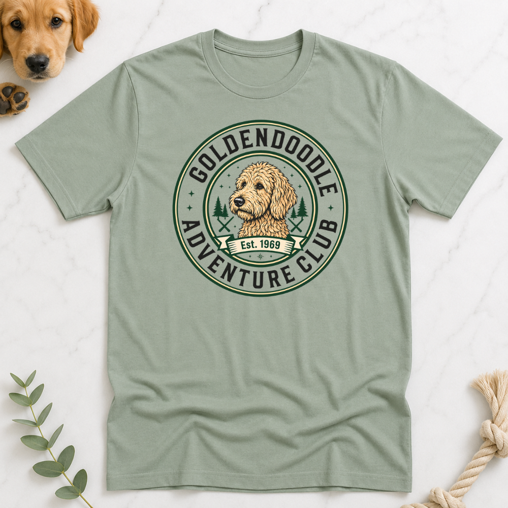 Goldenddoodle Adventure Club T-Shirt