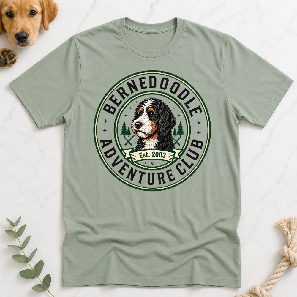 Berne Doodle Adventure Club T-Shirt