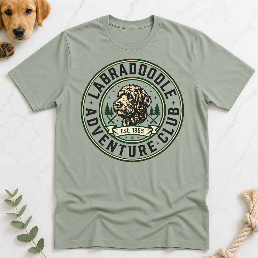Labradoodle Adventure Club T-Shirt