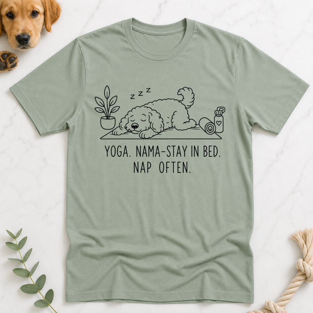 NamaStay Downward Doodle Dog T-Shirt