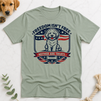 Freedom Isn't Free Badge T-Shirt
