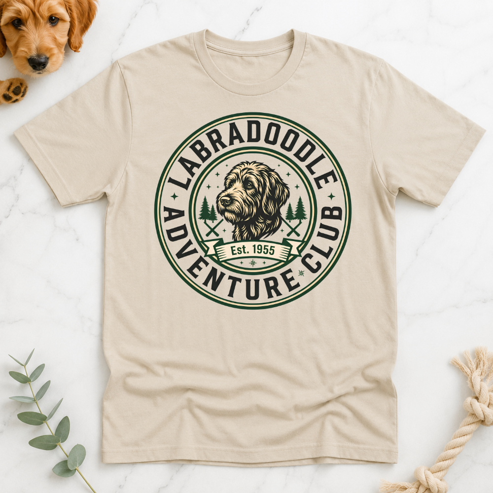 Labradoodle Adventure Club T-Shirt