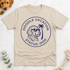 Doodle Vacation Status OOO T-Shirt