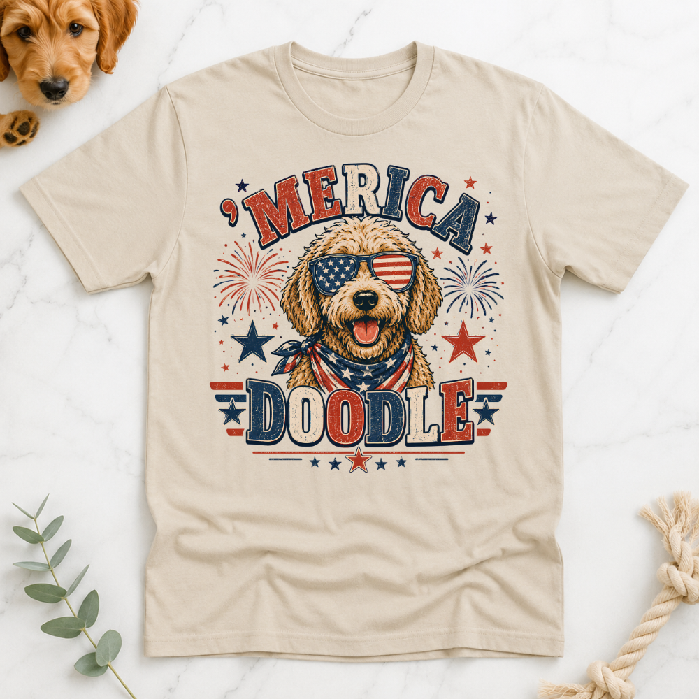 America Doodle T-Shirt