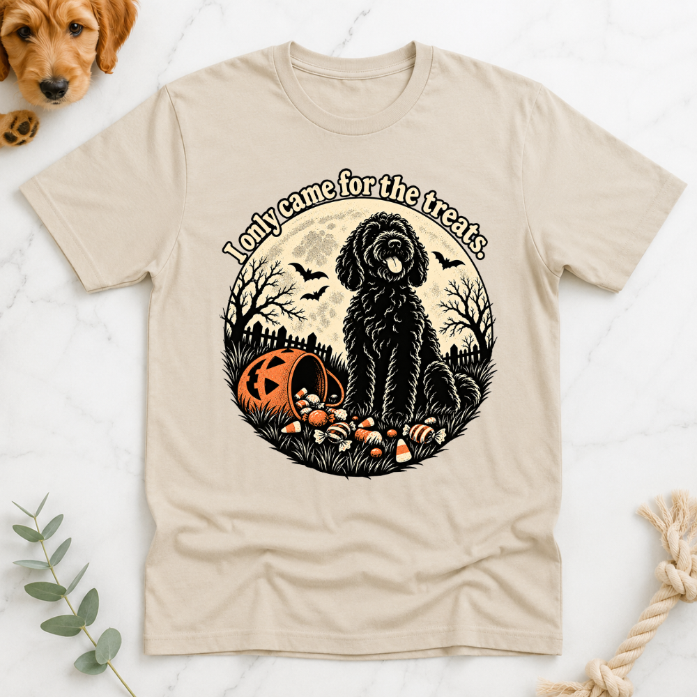I Only Came for the Treats Halloween Doodle Tshirt