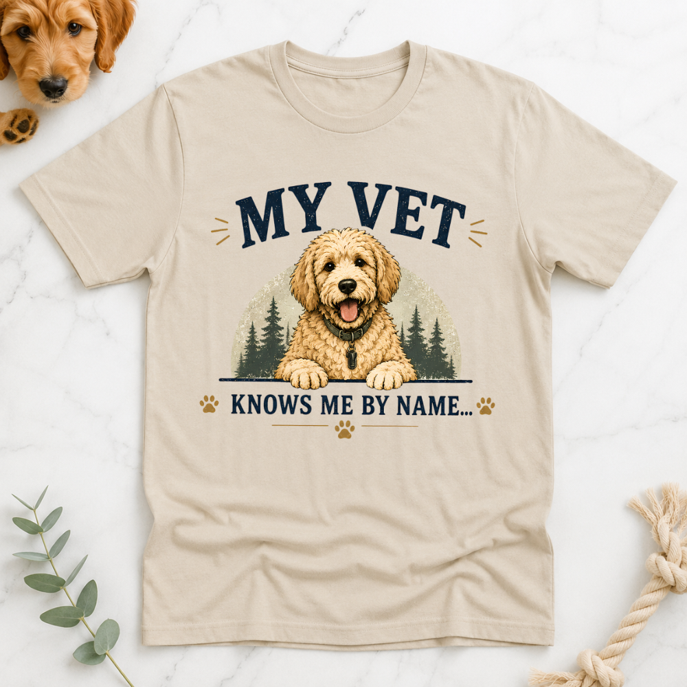 My Vet Knows Me by Name T-Shirt