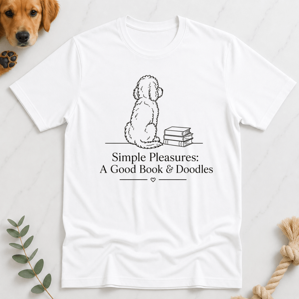 Simple Pleasures Doodles and A Good Book - Doodle Brothers Co