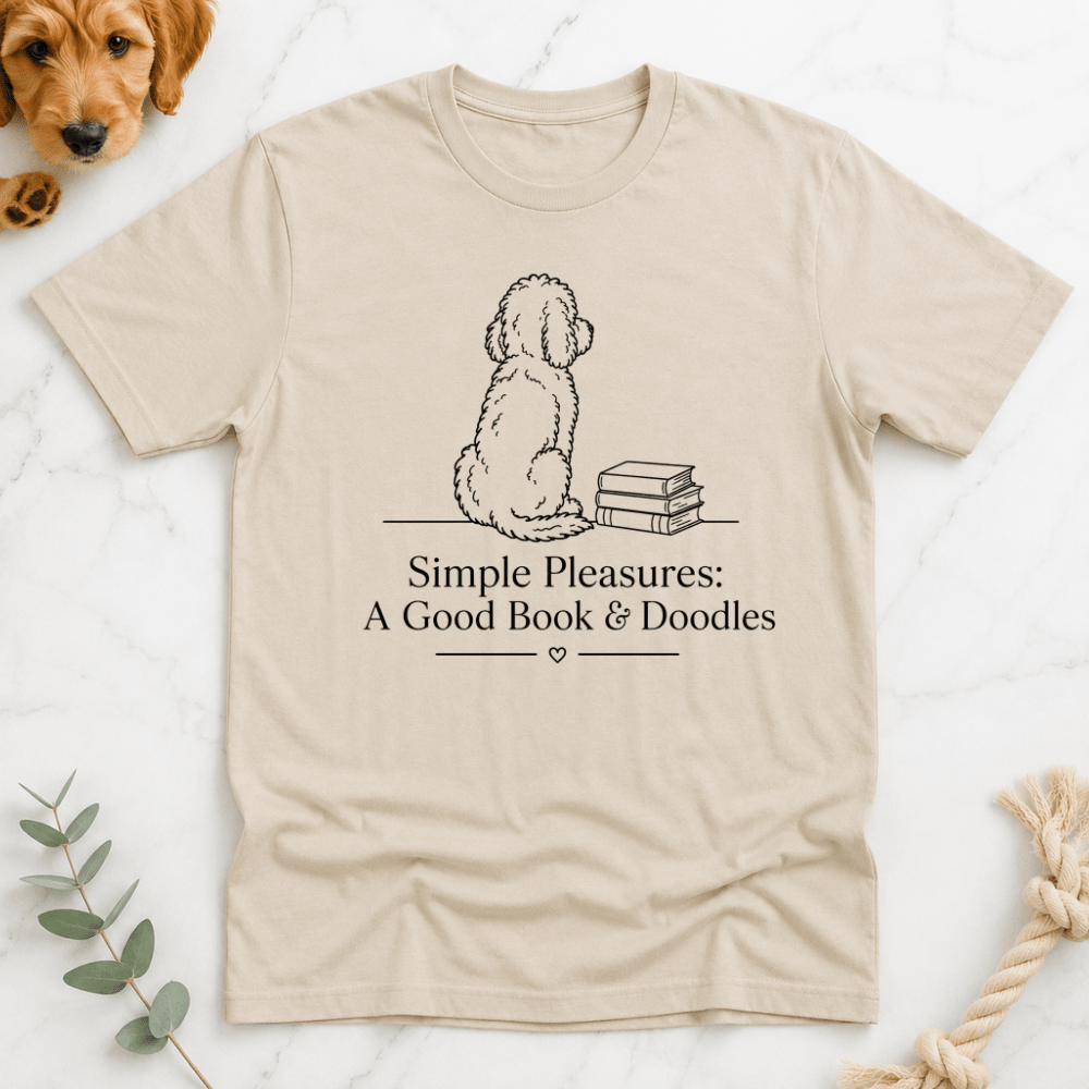 Simple Pleasures Doodles and A Good Book - Doodle Brothers Co