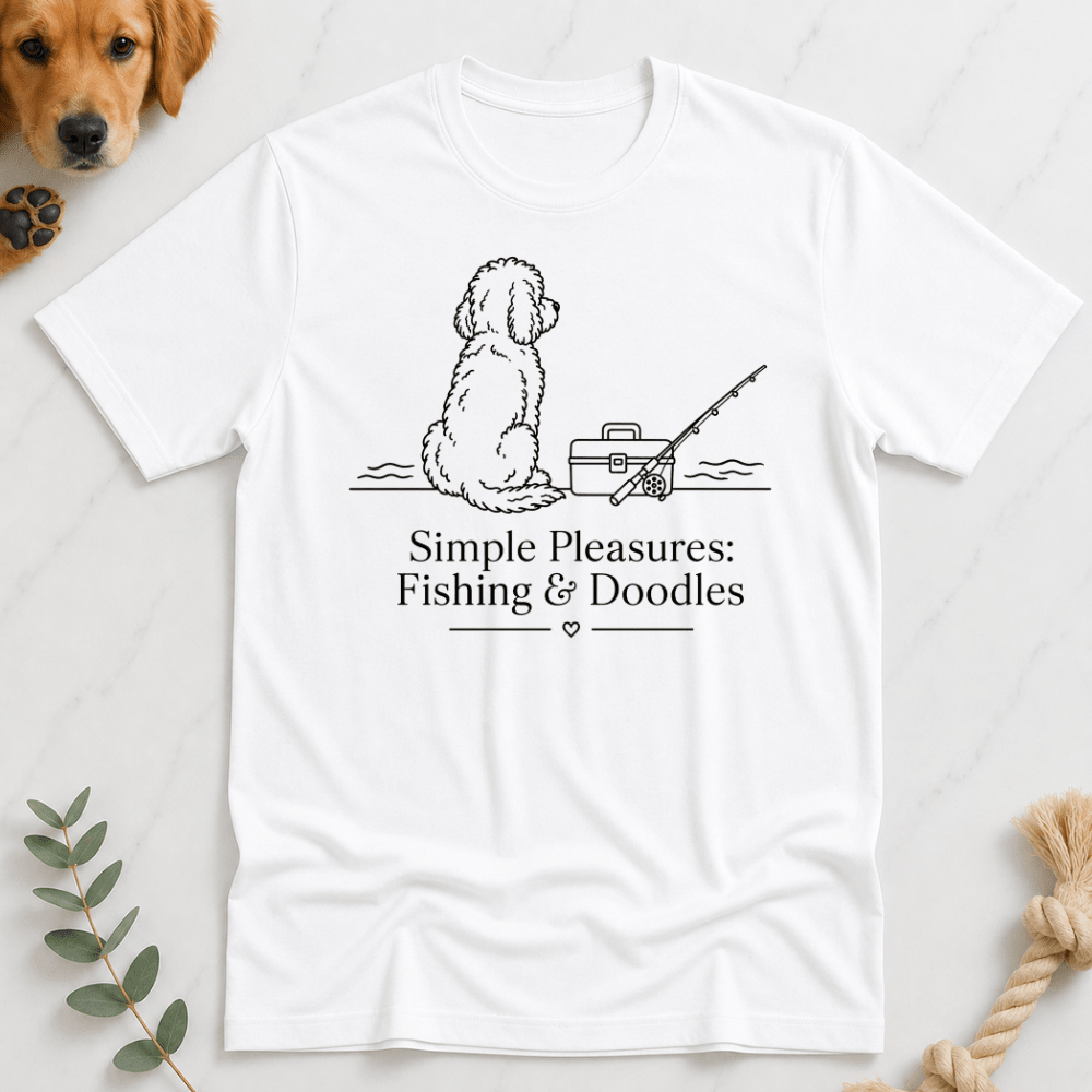 Simple Pleasures Doodles and Fishing - Doodle Brothers Co