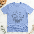 Stretch More Doodle Yoga T-Shirt - Doodle Brothers Co