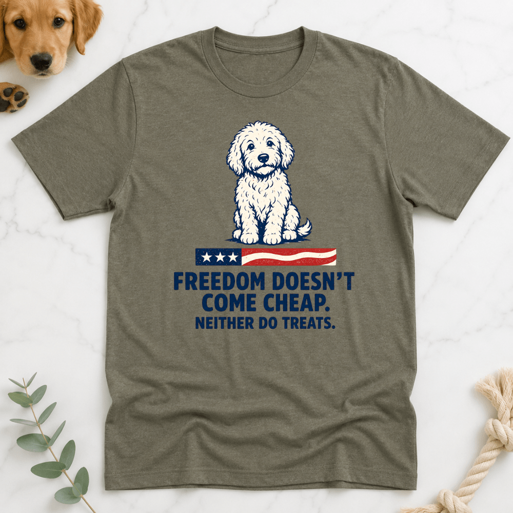 Treats Aren't Free T-Shirt - Doodle Brothers Co