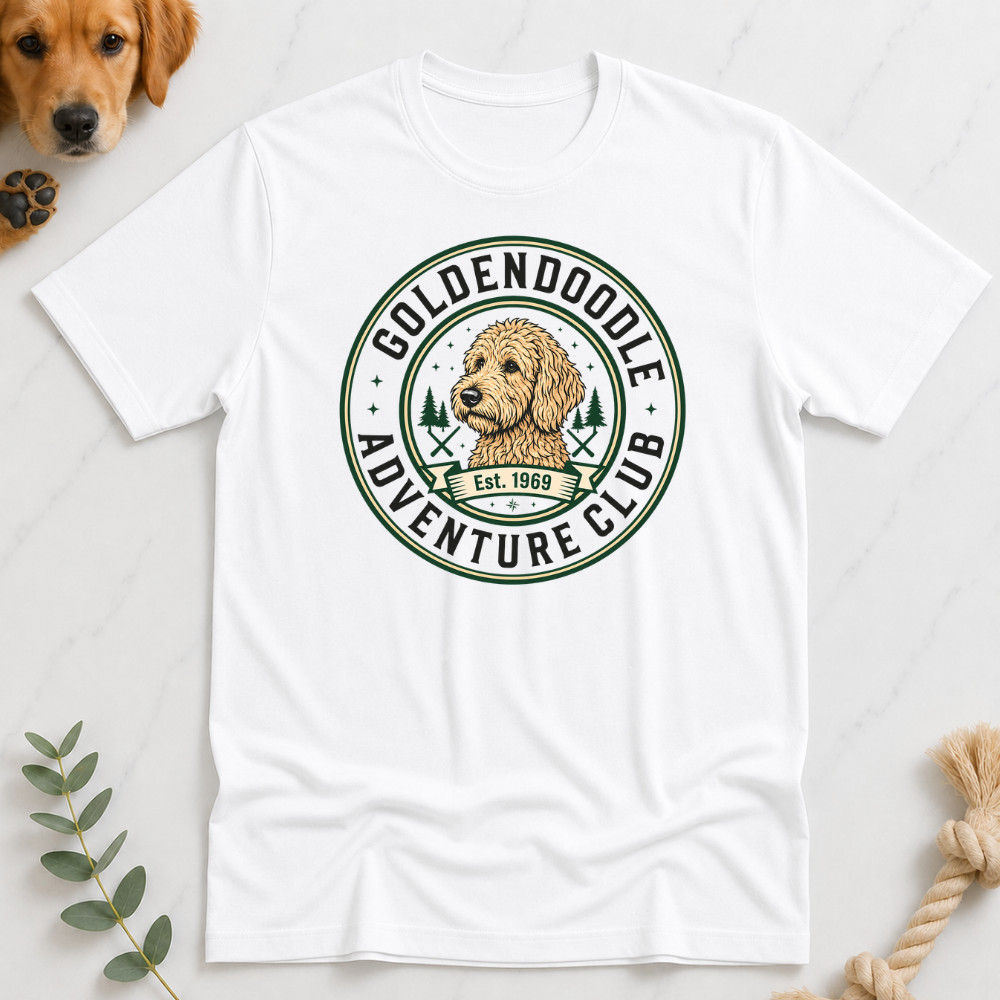 Goldenddoodle Adventure Club T-Shirt