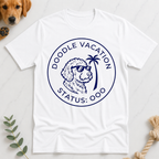 Doodle Vacation Status OOO T-Shirt