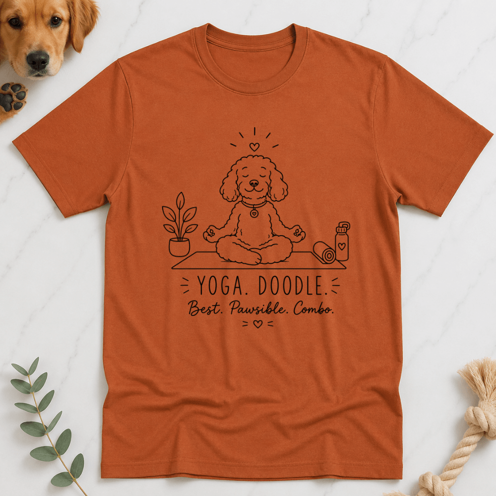 Yoga Doodle T-Shirt - Doodle Brothers Co