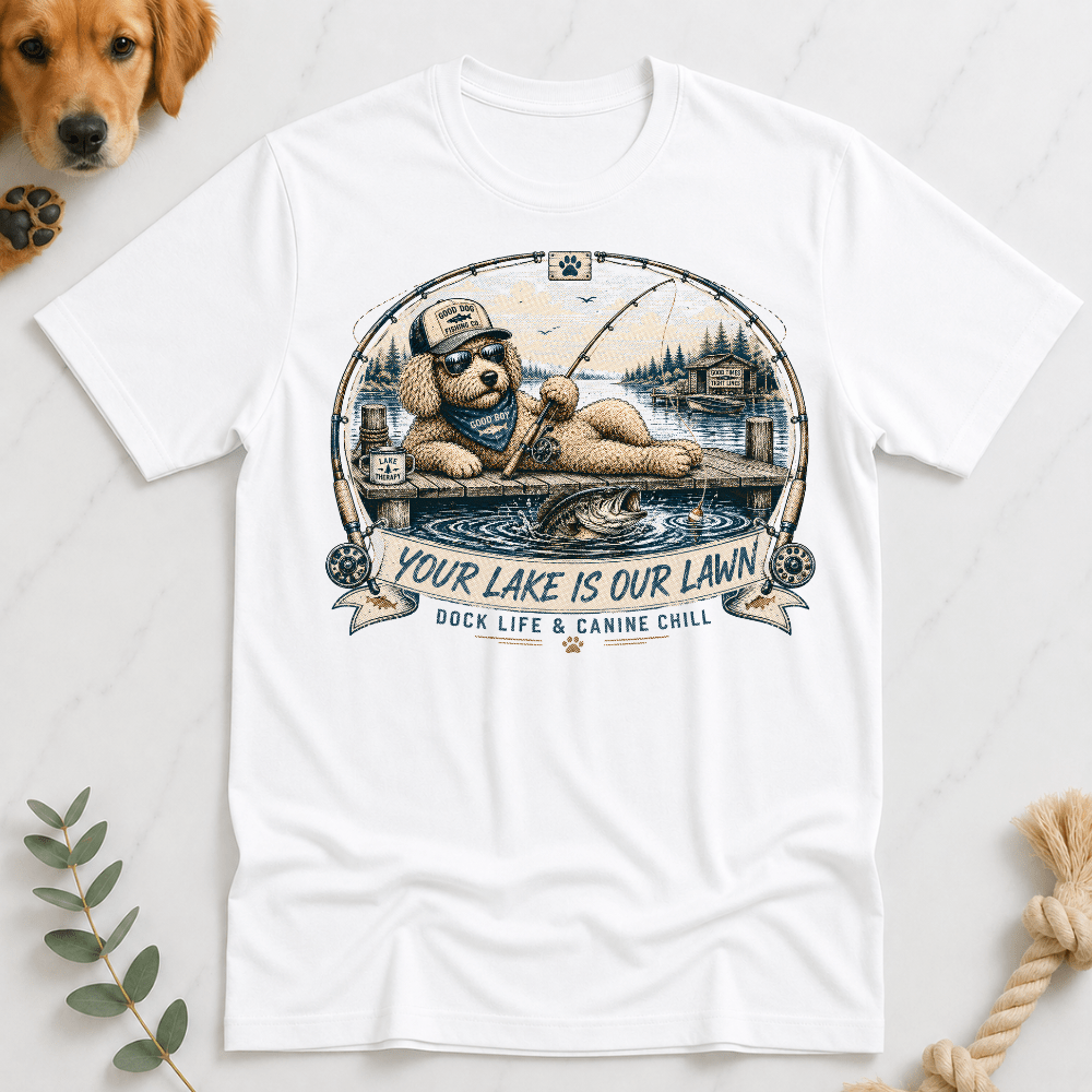 Your Lake is Our Lawn T-Shirt - Doodle Brothers Co