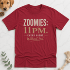 Zoomies Every Night T-Shirt - Doodle Brothers Co